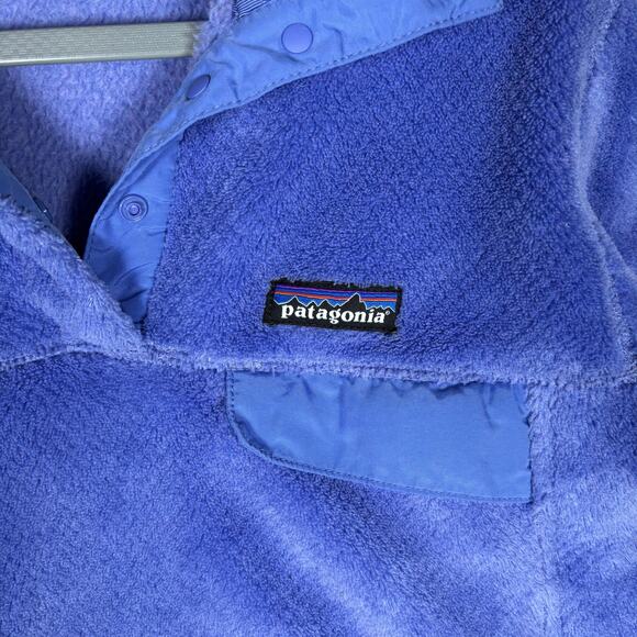 Patagonia Re-Tool Snap-T Fleece Pullover Women’s Small Purple (Periwinkle) - Picture 2 of 6